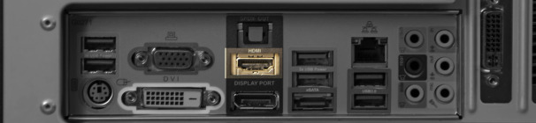 HDMI (High-Definition Multimedia Interface) port.